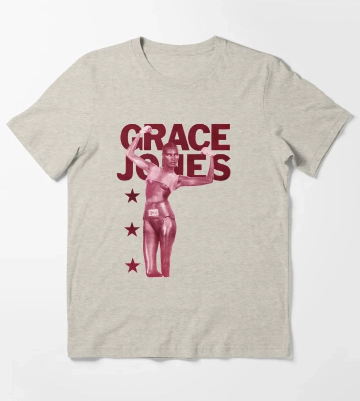 Grace Jones T-Shirt Cream
