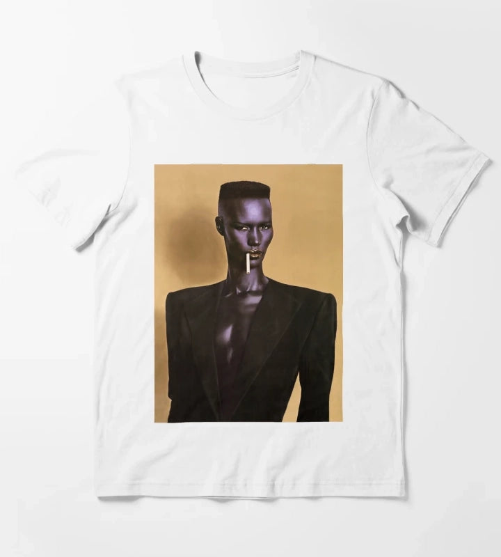 Grace Jones chanteuse extraordinaire T-Shirt White