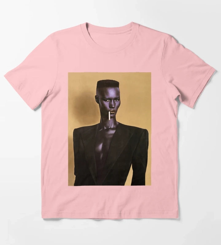 Grace Jones chanteuse extraordinaire T-Shirt Dark Grey