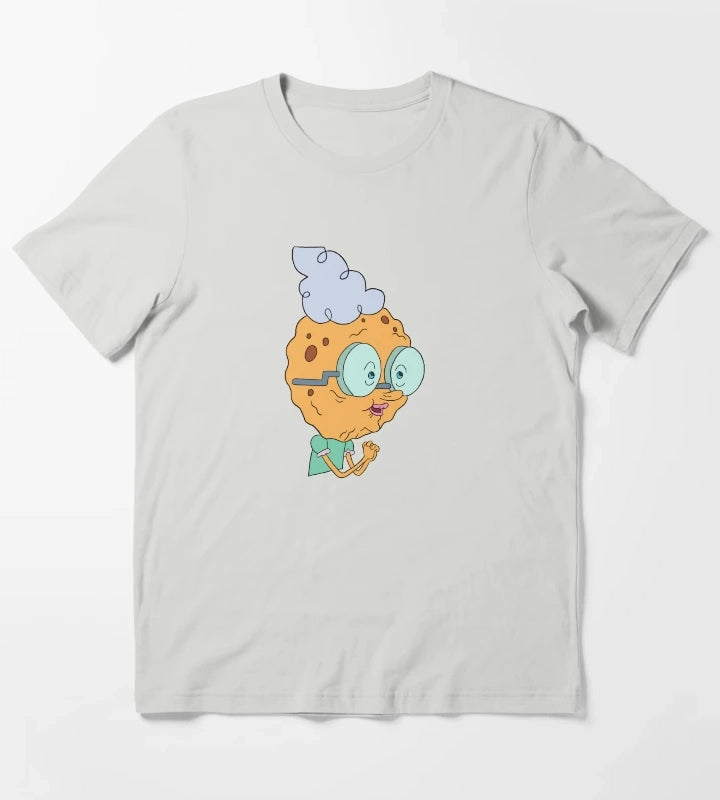 Grandma Squarepants T-Shirt Light Grey