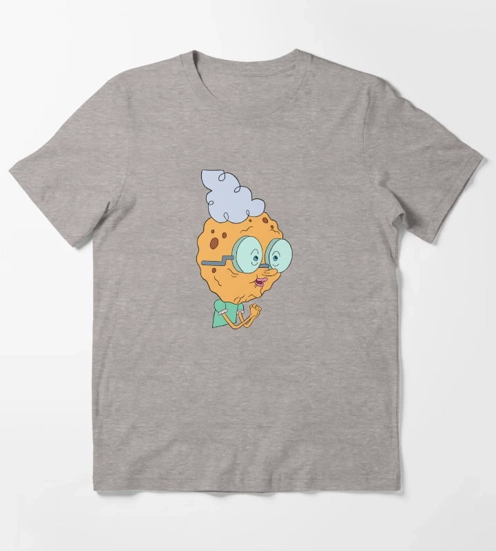 Grandma Squarepants T-Shirt Heather Grey