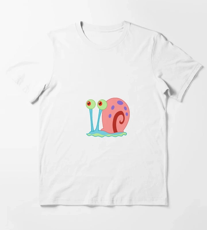 Gray the snail T-Shirt White
