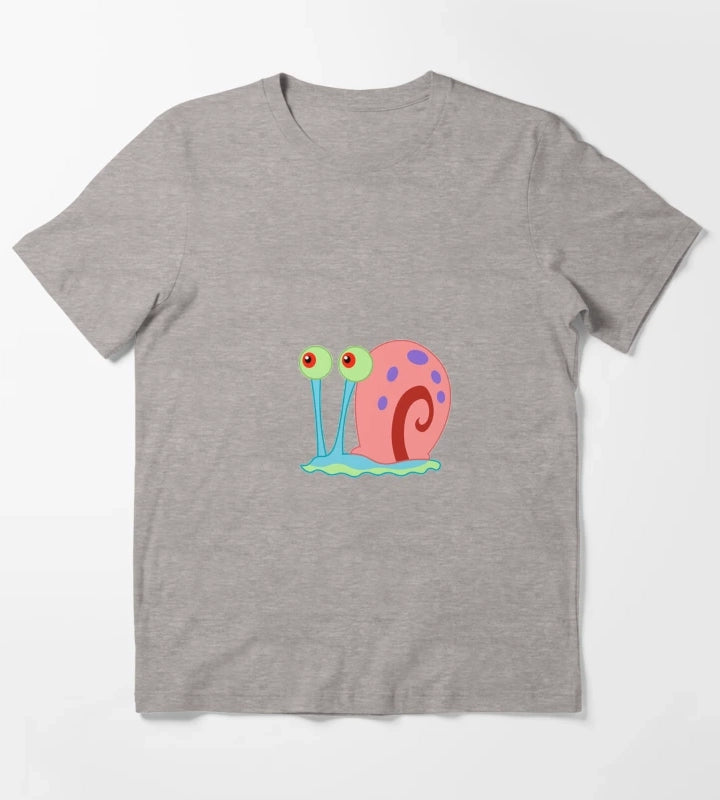 Gray the snail T-Shirt Heather Grey
