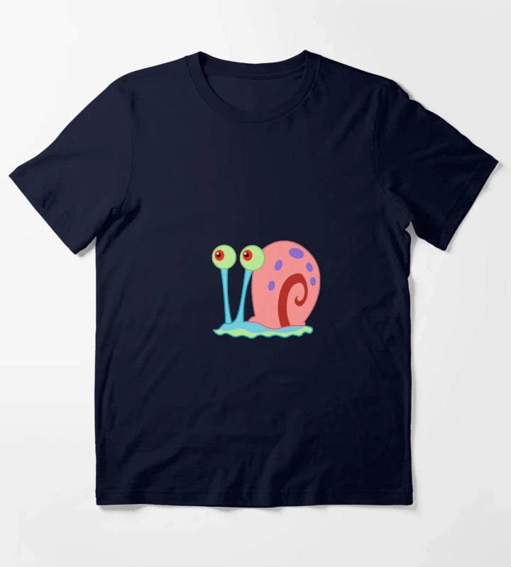 Gray the snail T-Shirt Navy