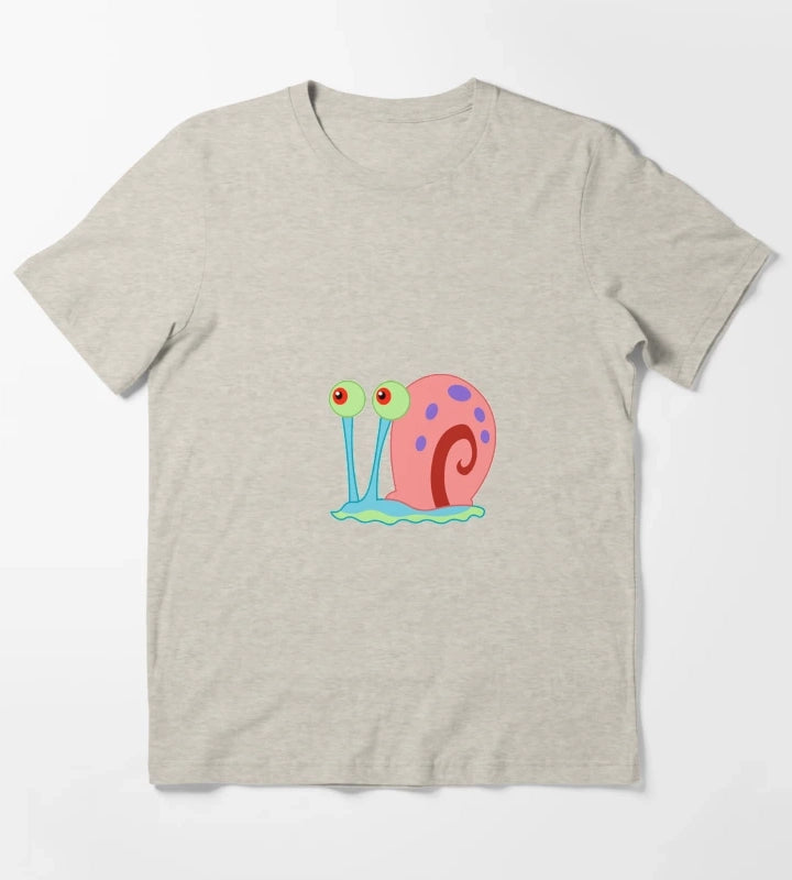 Gray the snail T-Shirt Cream