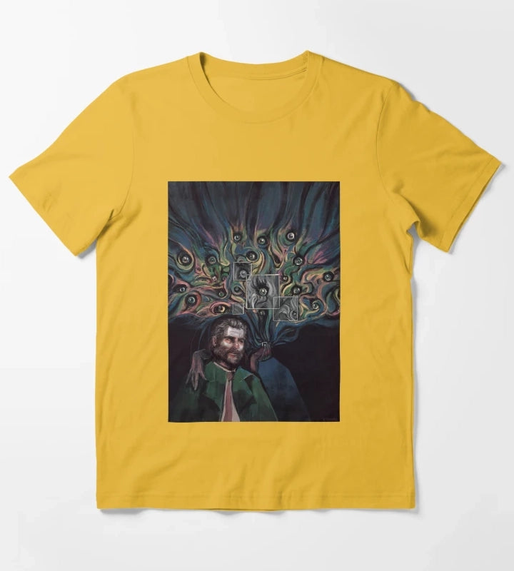 Great Model Role Disco Elysium Playing Game Gifts Movie Fans T-Shirt Yellow