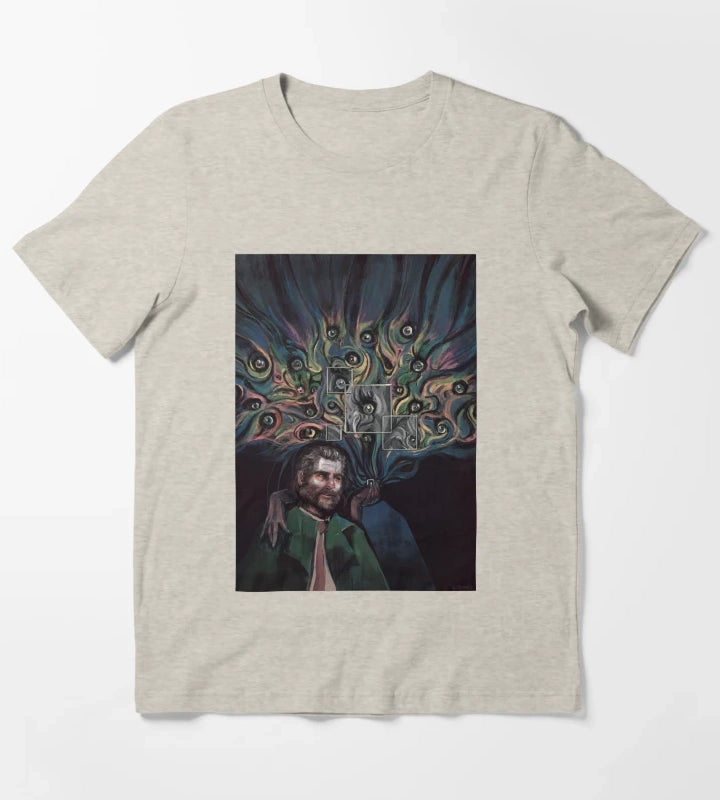 Great Model Role Disco Elysium Playing Game Gifts Movie Fans T-Shirt Cream