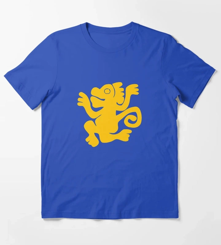Green Monkeys Legends of the Hidden Temple Shirt T-Shirt Blue