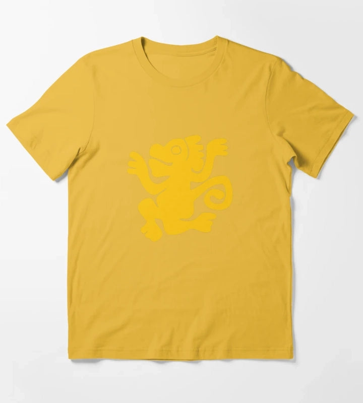 Green Monkeys Legends of the Hidden Temple Shirt T-Shirt Yellow