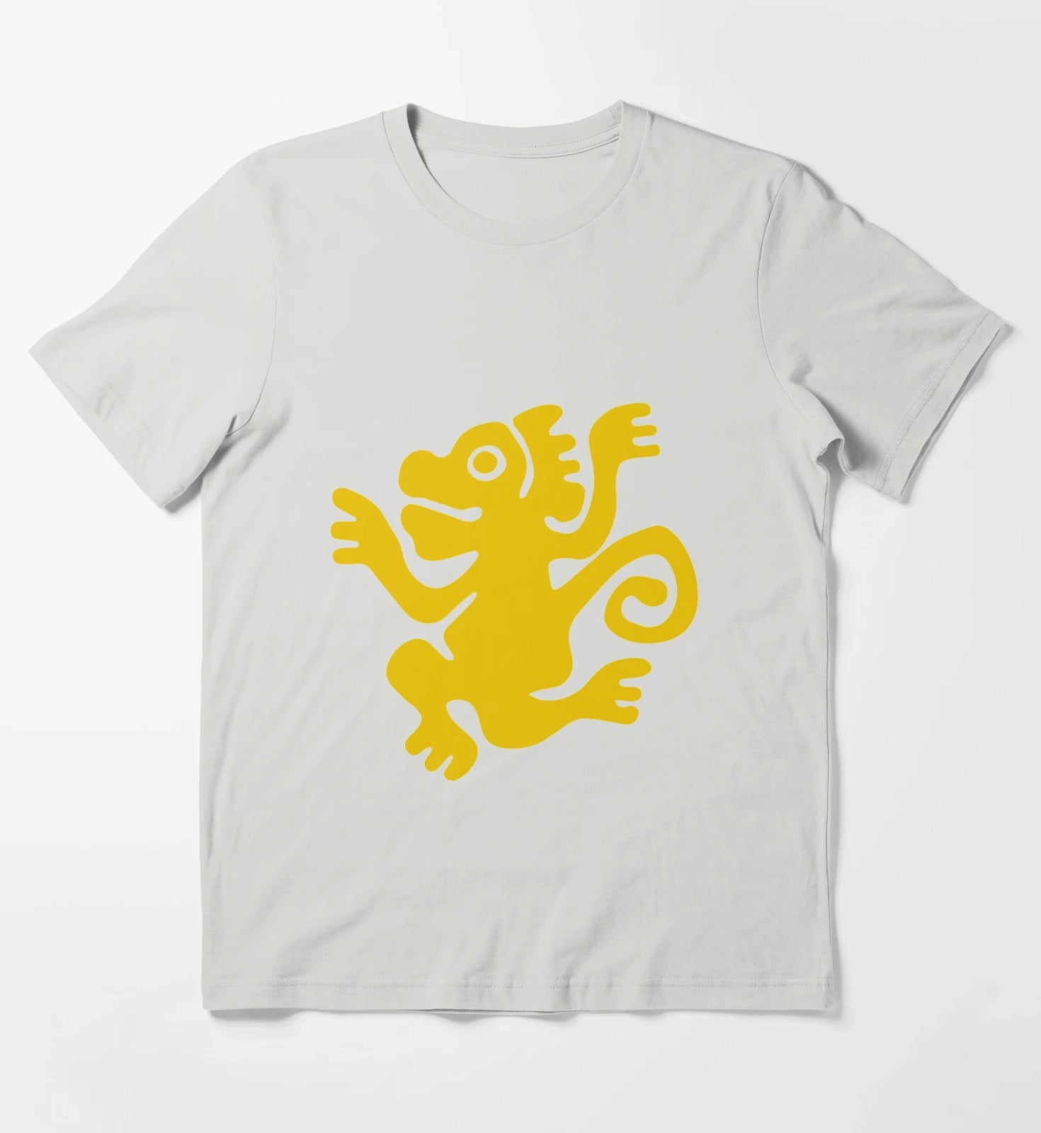 Green Monkeys T-Shirt Light Grey