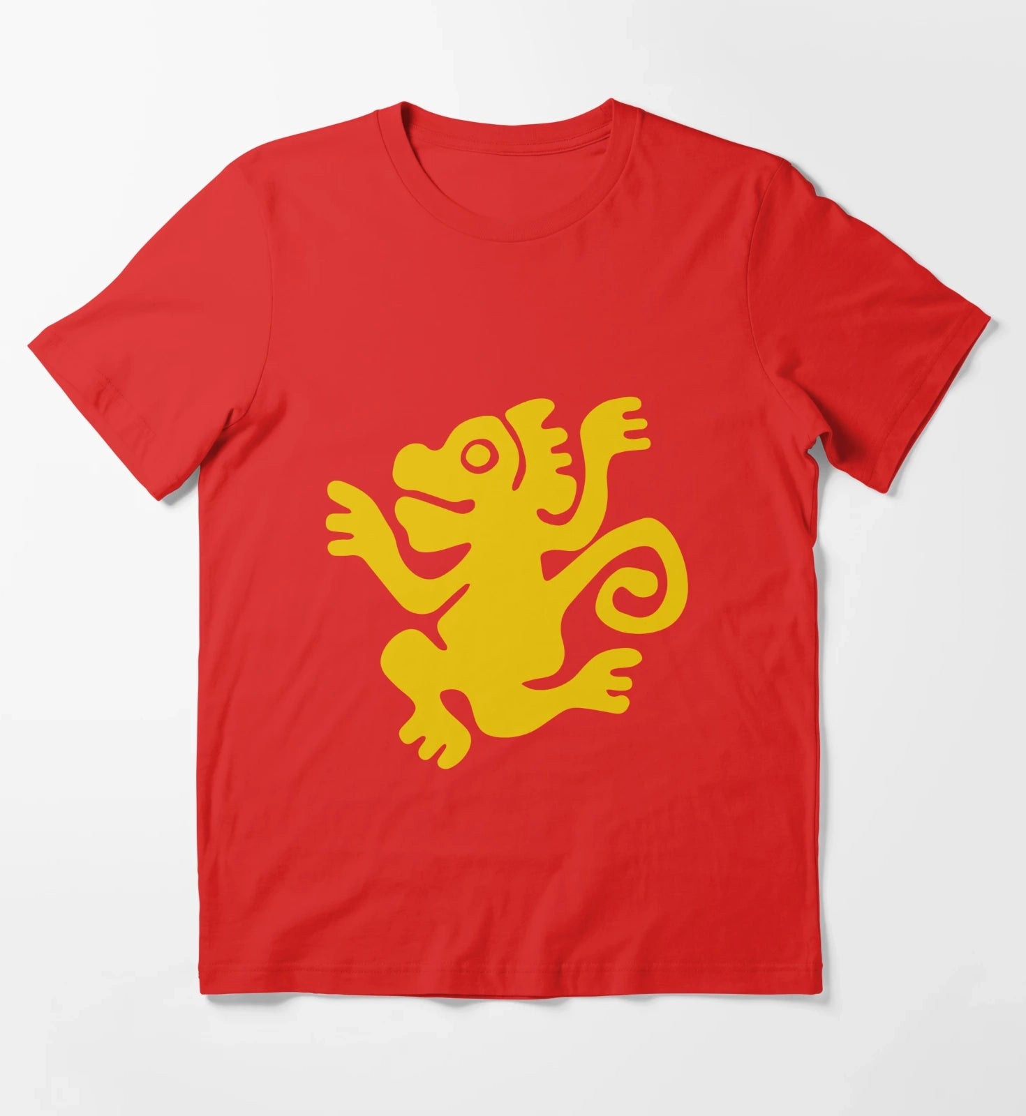 Green Monkeys T-Shirt Red