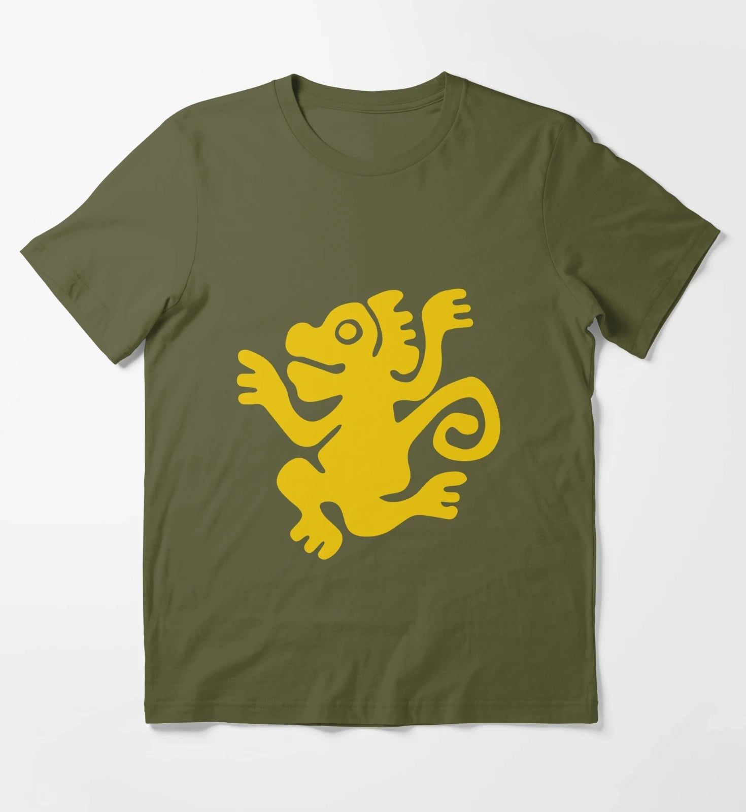 Green Monkeys T-Shirt Olive Green