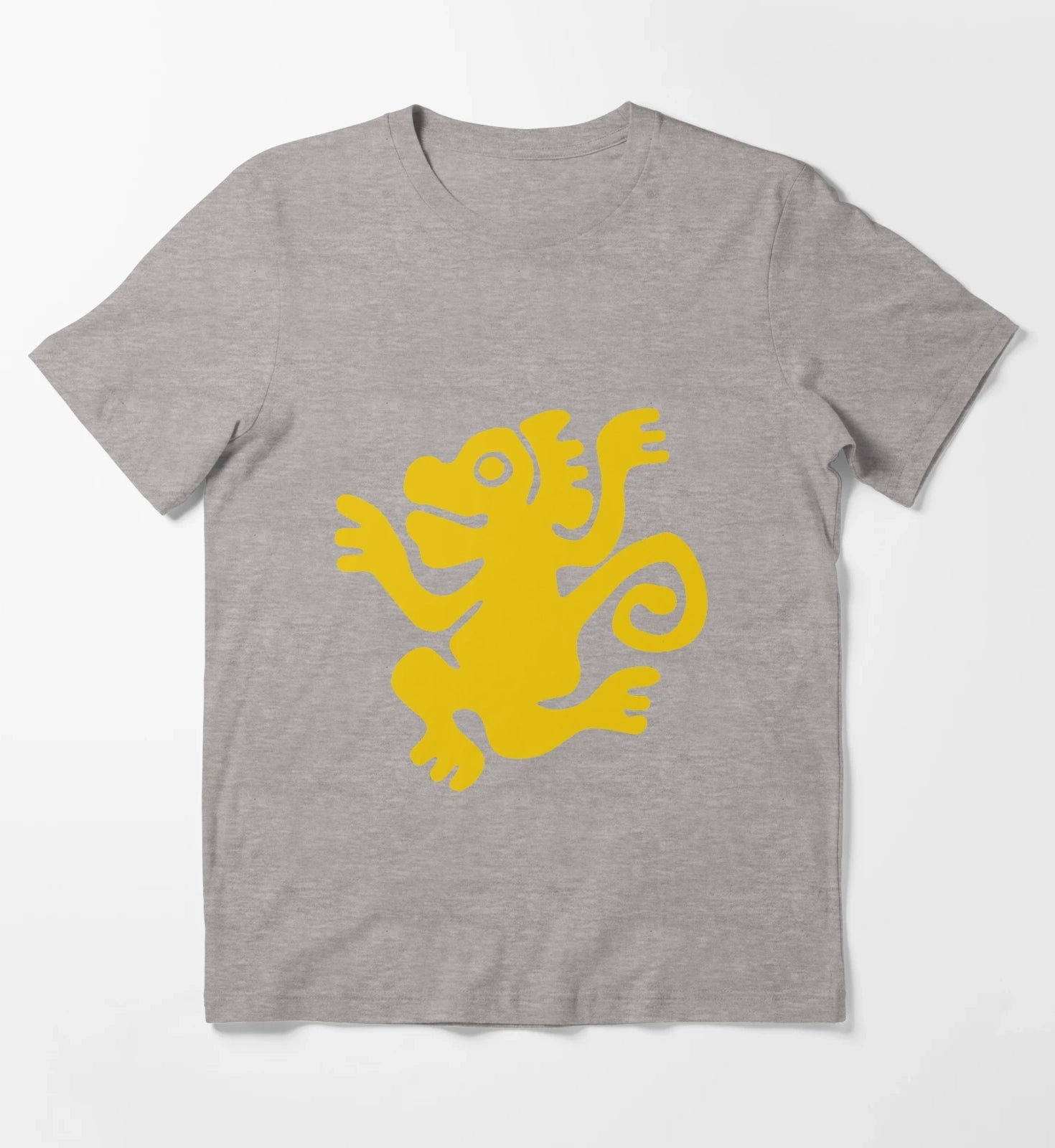 Green Monkeys T-Shirt Heather Grey