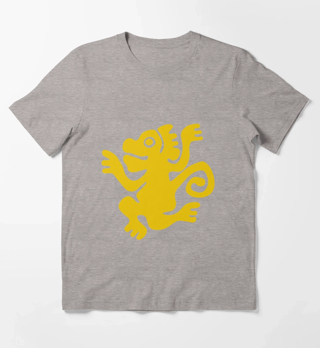 Green Monkeys T-Shirt Heather Grey