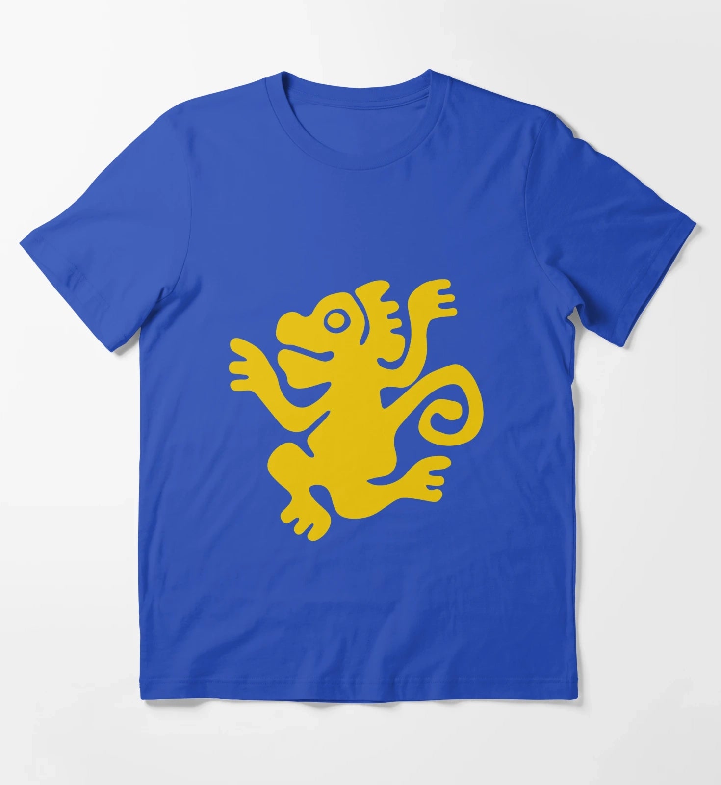 Green Monkeys T-Shirt Blue