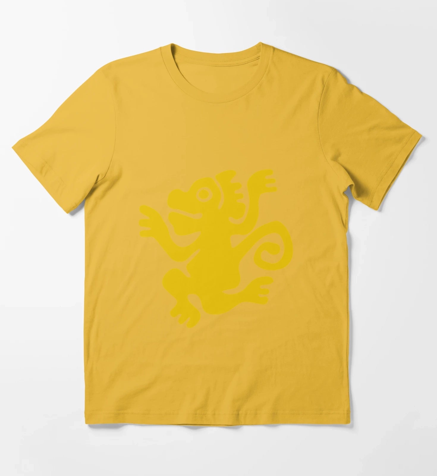 Green Monkeys T-Shirt Yellow