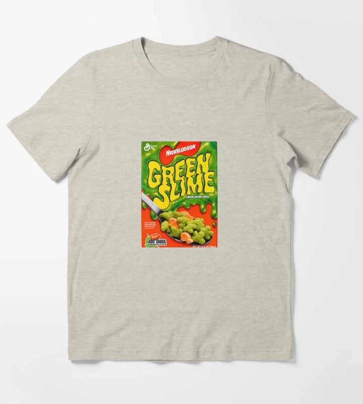 Green Slime Cereal T-Shirt Cream