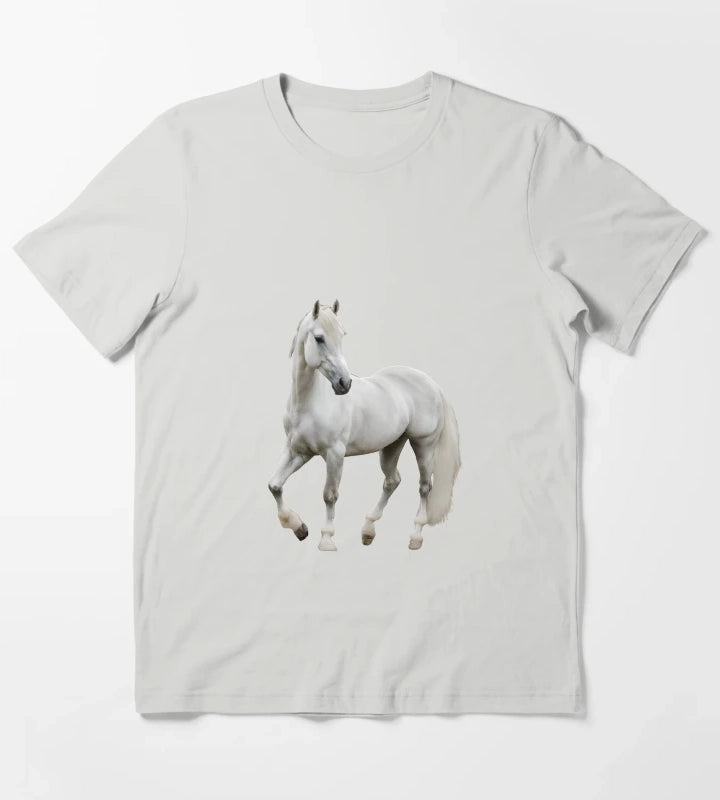 Grey Horse Lipizzaner T-Shirt Light Grey