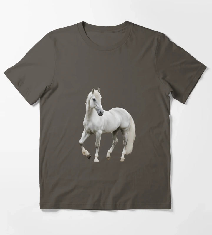 Grey Horse Lipizzaner T-Shirt Dark Grey