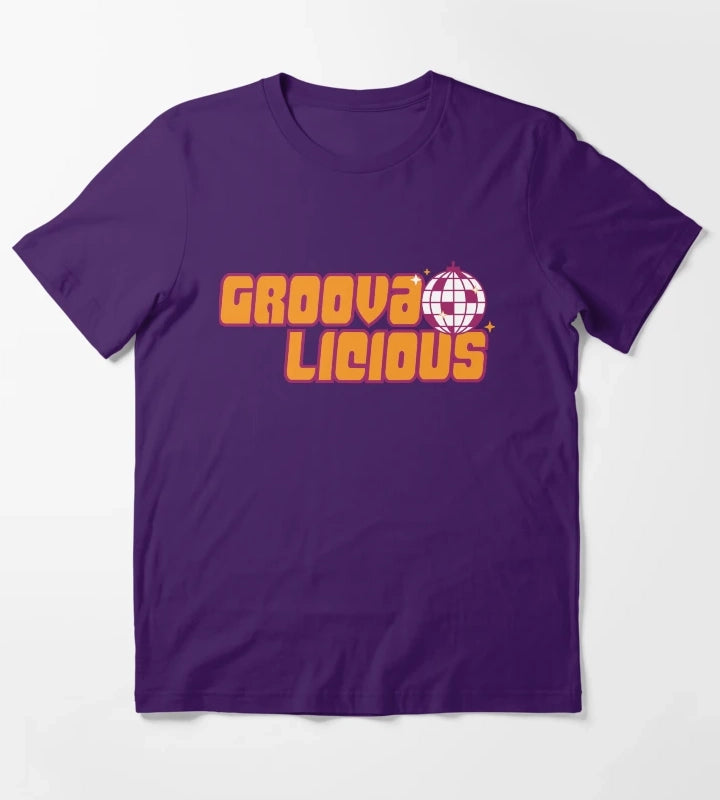 Groovalicious Sparkle T-Shirt Purple