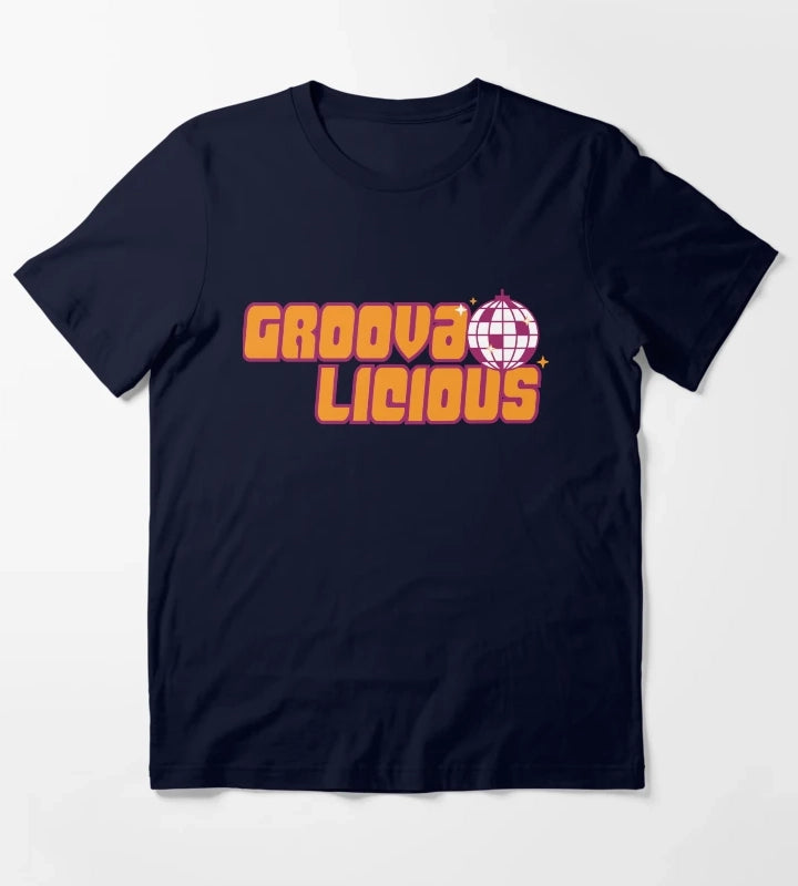 Groovalicious Sparkle T-Shirt Navy