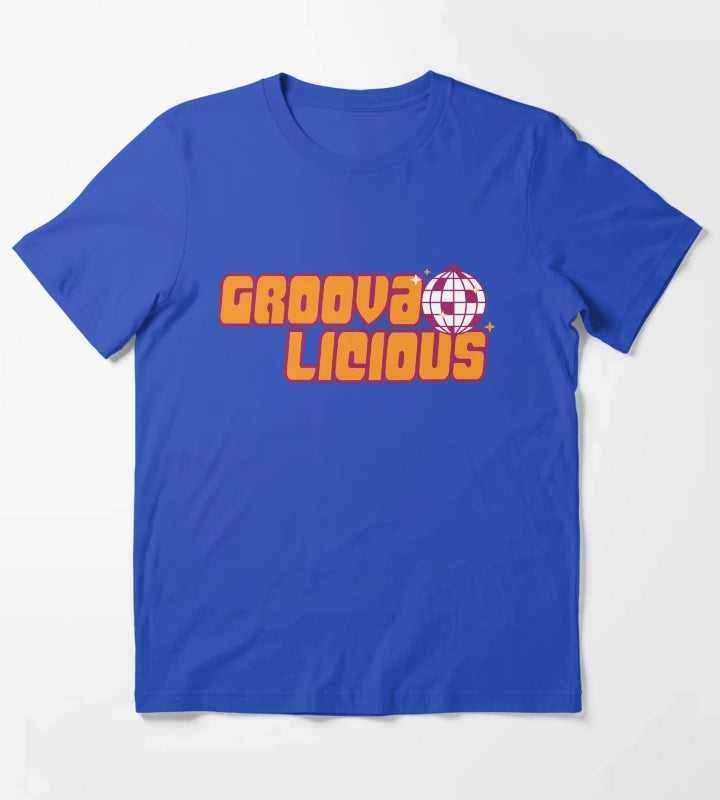 Groovalicious Sparkle T-Shirt Blue