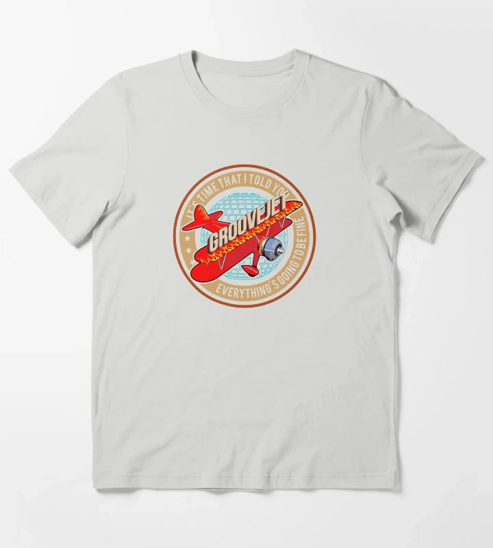 GrooveJet T-Shirt Light Grey