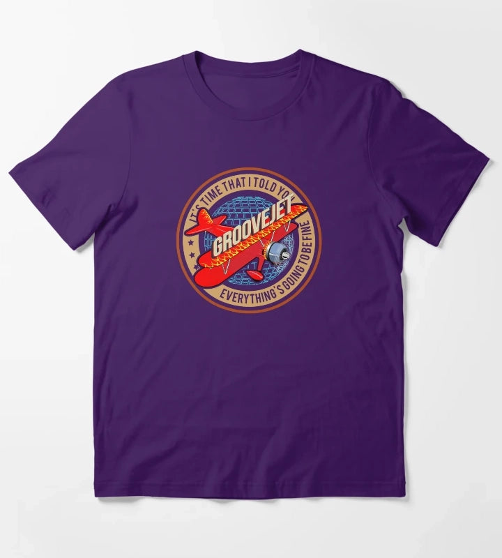 GrooveJet T-Shirt Purple