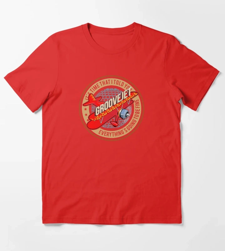 GrooveJet T-Shirt Red
