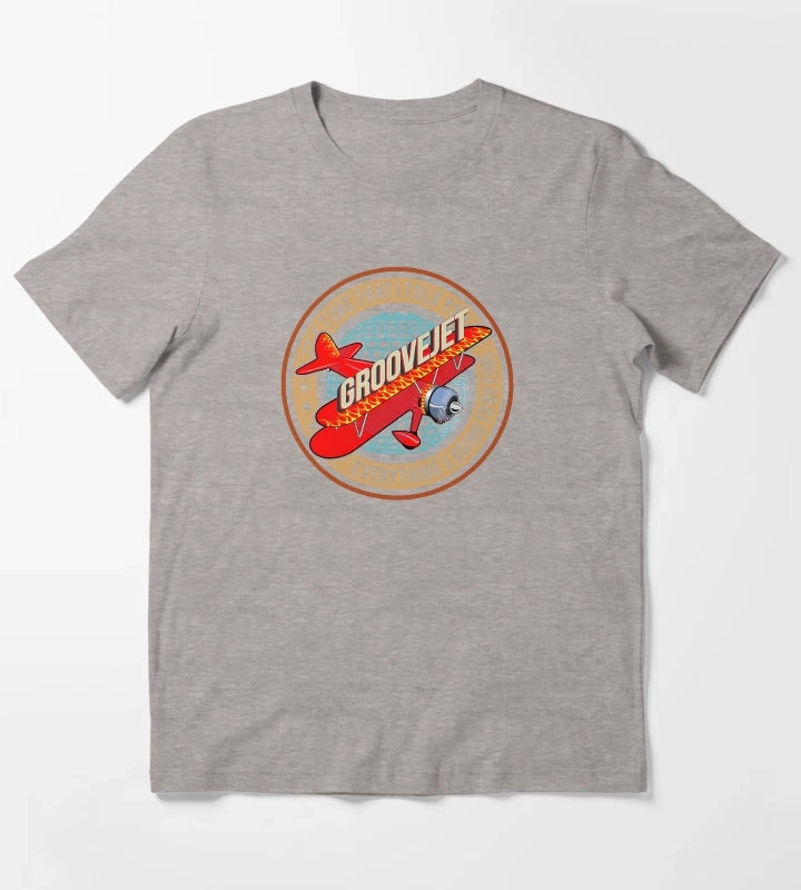 GrooveJet T-Shirt Heather Grey