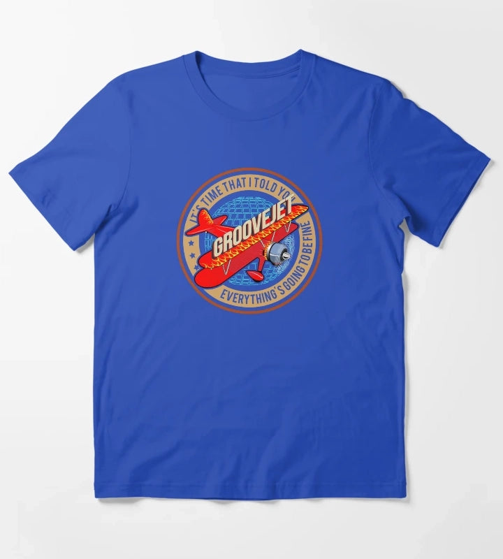 GrooveJet T-Shirt Blue