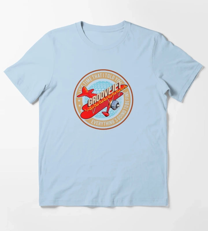 GrooveJet T-Shirt Sky Blue