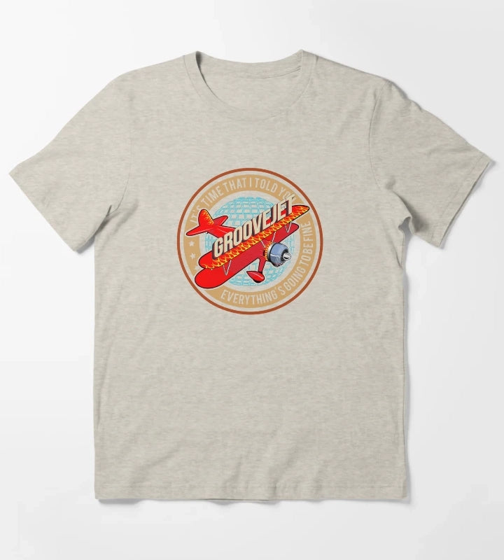 GrooveJet T-Shirt Cream