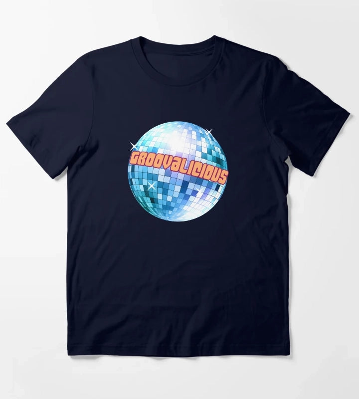 Groovy Around the World T-Shirt Navy