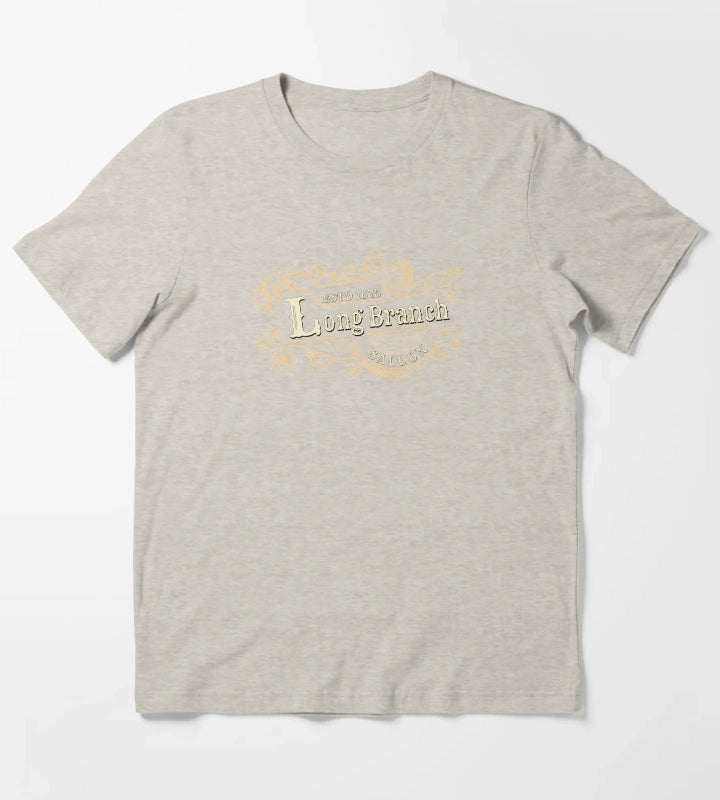 Gunsmoke Long Branch Saloon Classic TV T-Shirt Cream