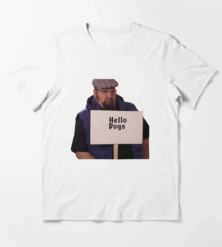 Gustavo Hello Dogs T-Shirt White