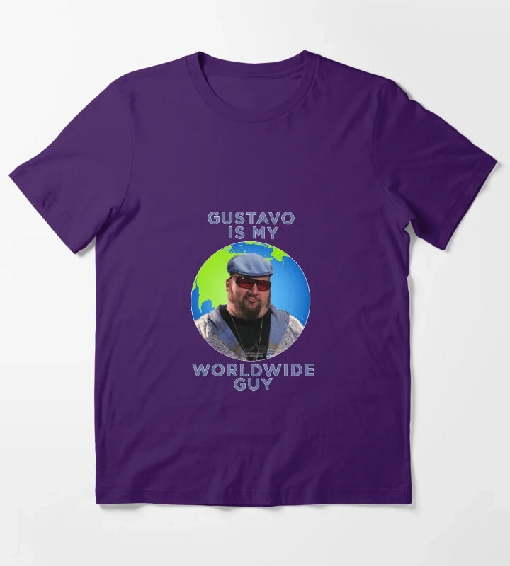 Gustavo is my Worldwide Guy T-Shirt Purple