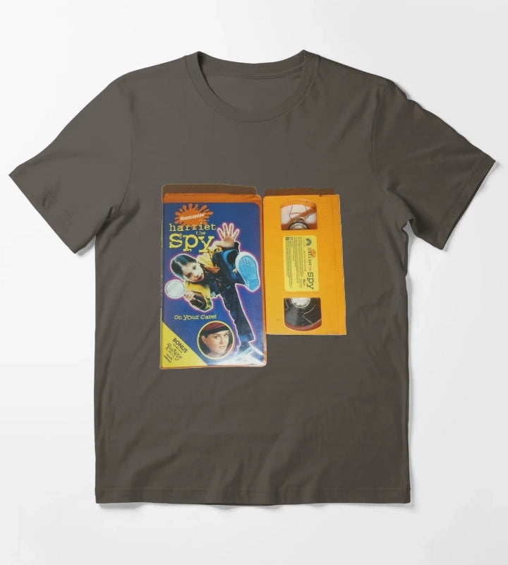 HARRIET THE SPY VHS TAPE T-Shirt Dark Grey