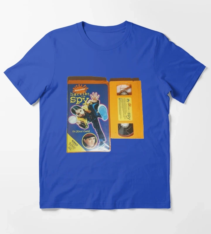 HARRIET THE SPY VHS TAPE T-Shirt Blue