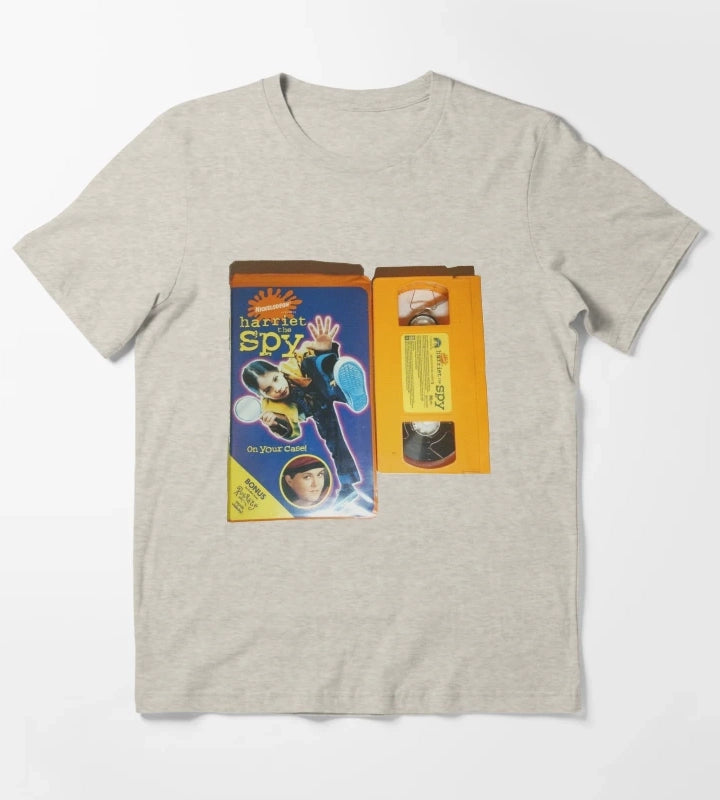 HARRIET THE SPY VHS TAPE T-Shirt Cream