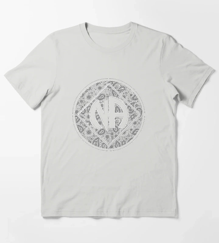 HOT SELLER NA Mandala T-Shirt Light Grey