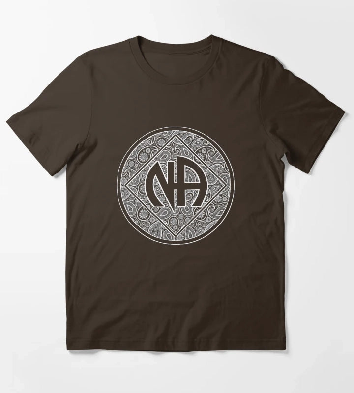 HOT SELLER NA Mandala T-Shirt Brown