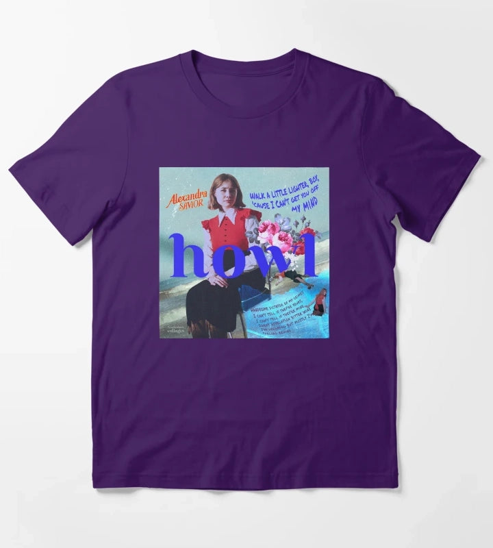 HOWL T-Shirt Purple