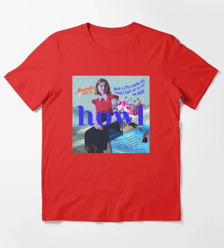 HOWL T-Shirt Red