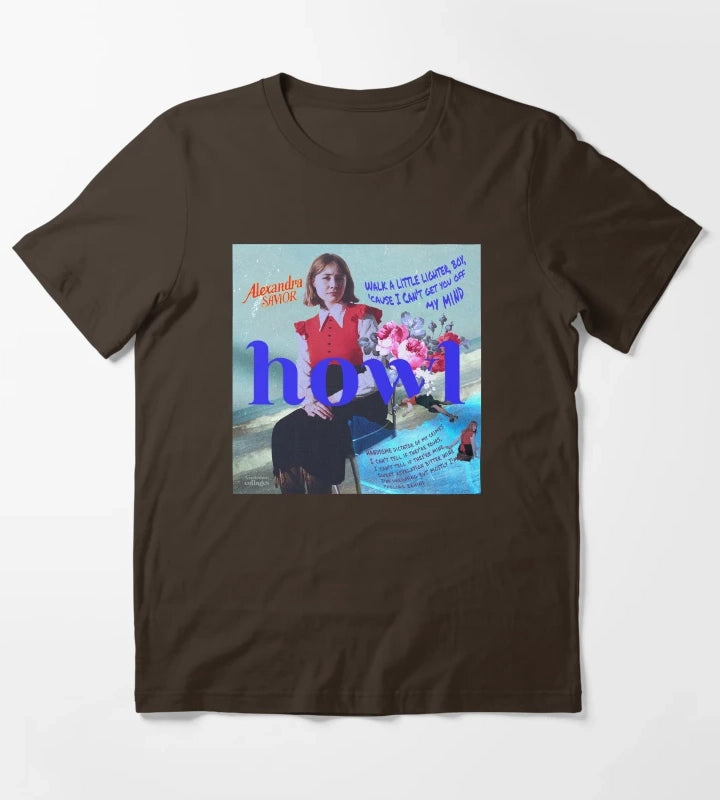 HOWL T-Shirt Brown
