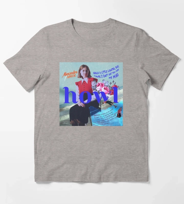 HOWL T-Shirt Heather Grey