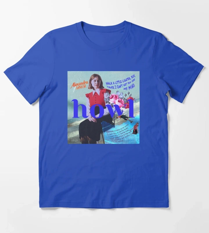 HOWL T-Shirt Blue