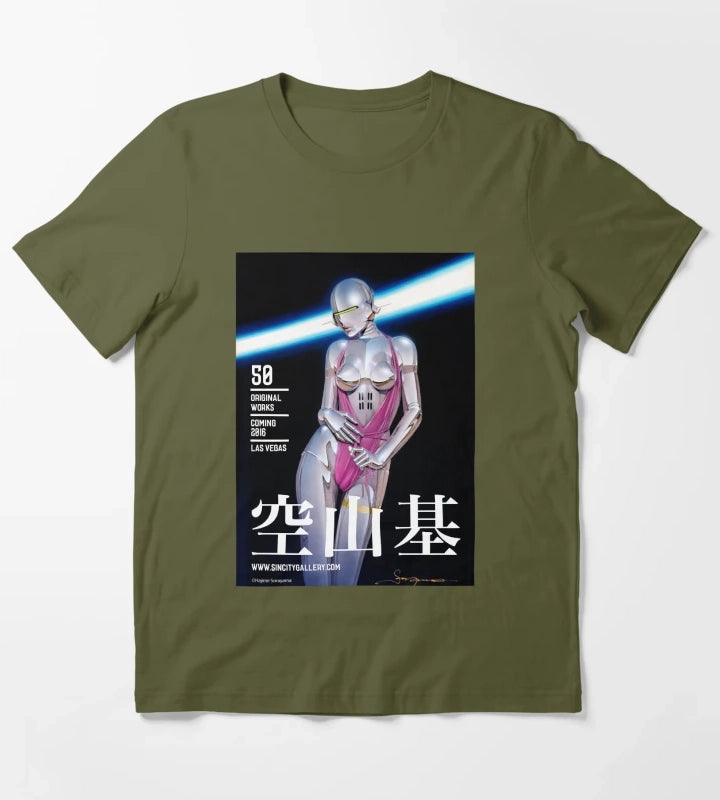 Hajime sorayama sexy robot T-Shirt Olive Green