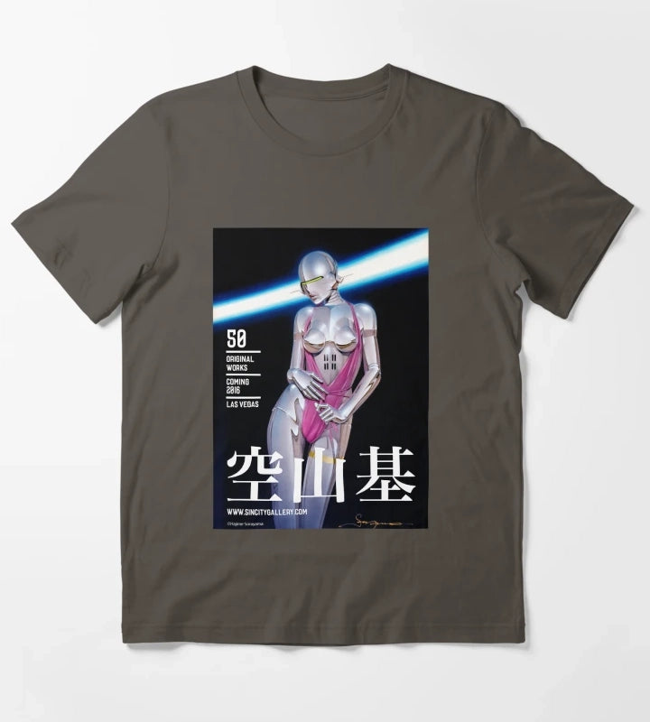 Hajime sorayama sexy robot T-Shirt Dark Grey