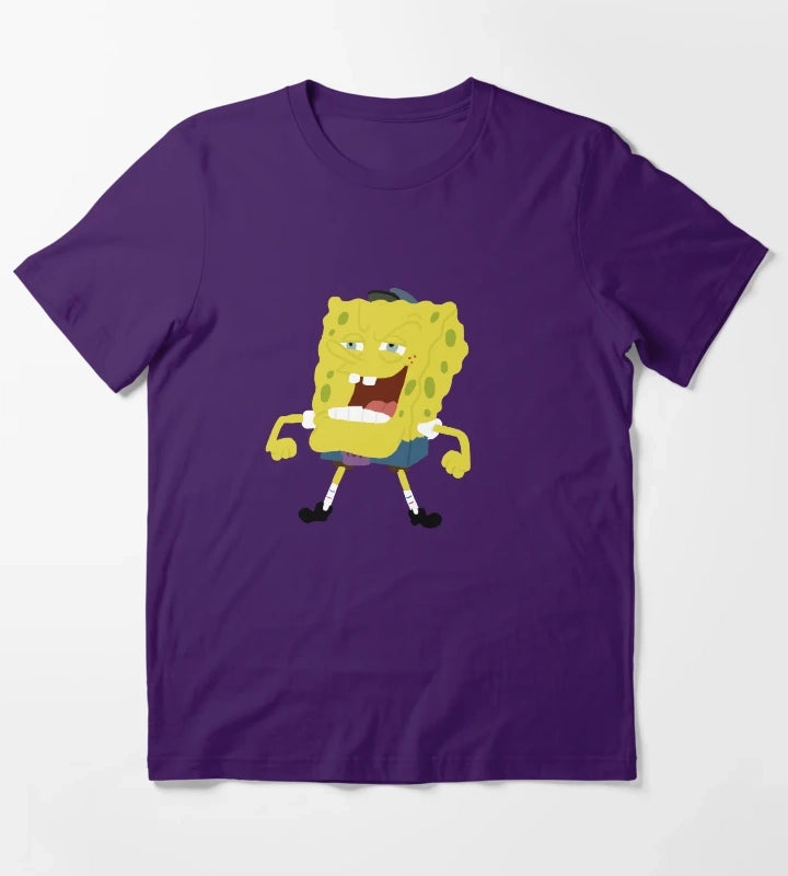 Hall Monitor Spongebob T-Shirt Purple